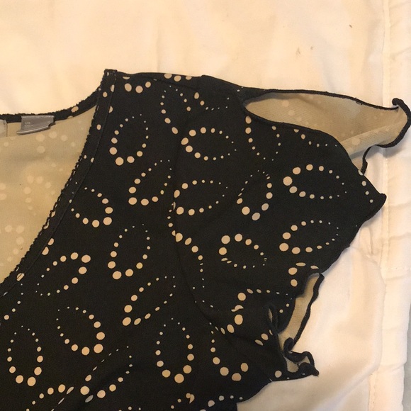 Liz Claiborne butterfly sleeve top - Picture 4 of 10